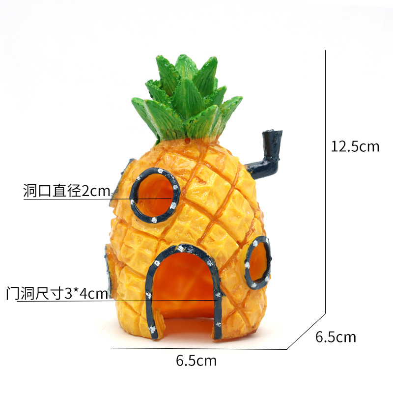 水槽の装飾,パイナップルの家のアクセサリー,水槽の装飾 - Marine Aquarium Aquascape のレビューと価格