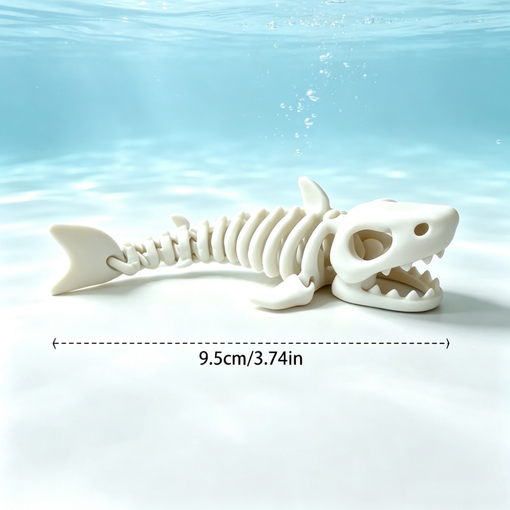 サメの骨格水槽装飾品、可動式オーナメント、爬虫類、魚タンクの - Marine Aquarium Aquascape のレビューと価格