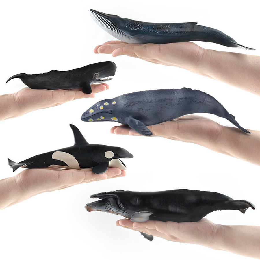 リアルなザトウクジラ、カジキ、イッカク、シャチ、海洋生物動物 - Marine Aquarium Decorations のレビューと価格