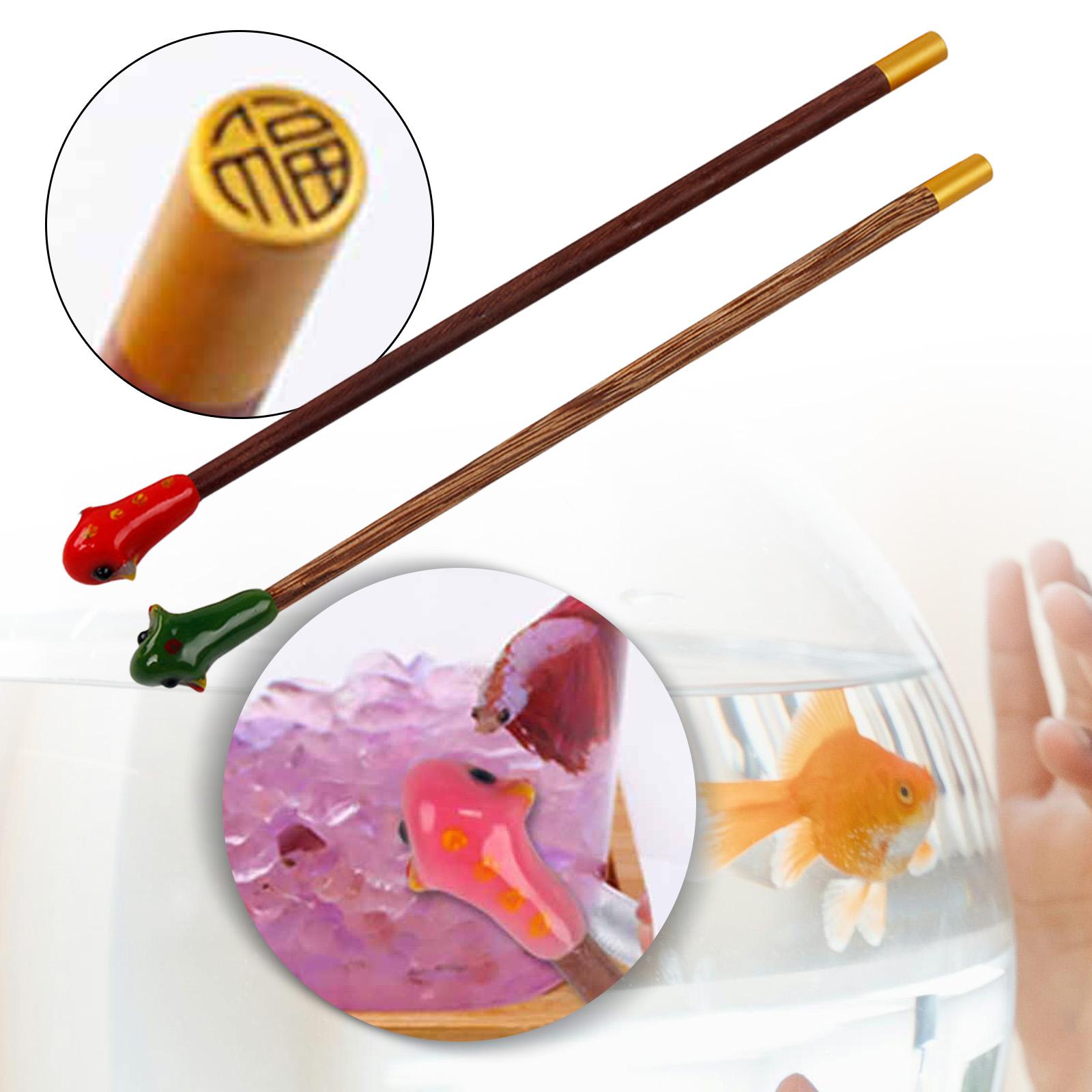 ベタ魚トレーニングワンド木製水槽アクセサリーインタラクティブ - Marine Aquarium Aquascape のレビューと価格