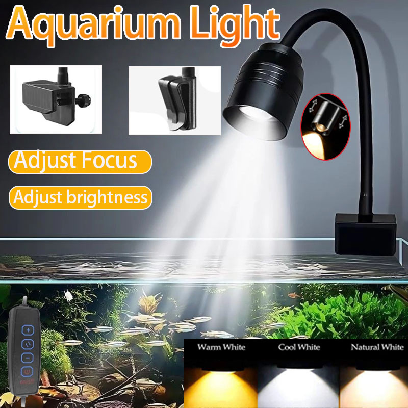 USB水槽ライト照明植物育成ライト超薄型LED 3W水生植物 - Marine Aquarium Lamp のレビューと価格